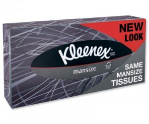 Kleenex for men tissues
