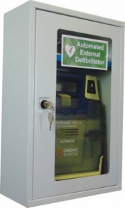 Image showing Indoor AED Cabinet with Alarm