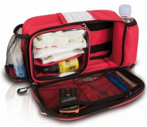 Image showing Waist First Aid Bag Open