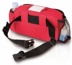 Image showing Waist First Aid Bag back view