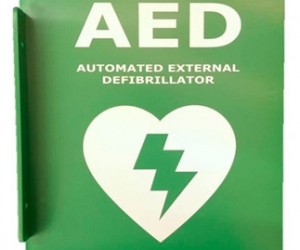 AED Sign – Perpendicular