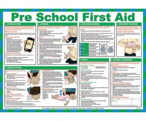 Pre School First Aid Poster