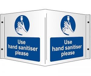 Use Hand Sanitiser – Panoramic Sign