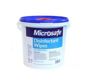 Disinfectant Wipes Tubs of 500 Sheets