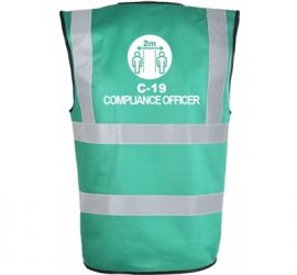 Covid 19 Compliance Officer Vest