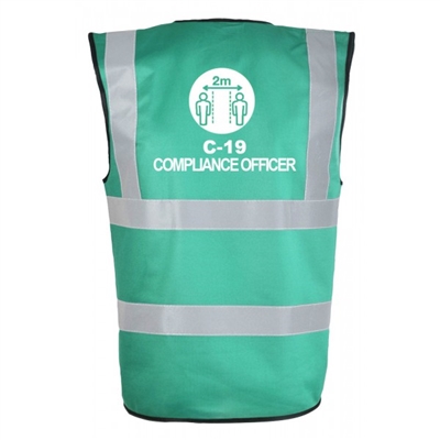 Covid 19 Compliance Officer Vest