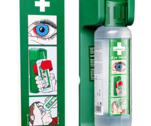 Cederroth 500ml Eye Wash inc Wall Bracket and Sign